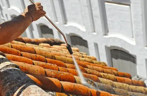 Nettoyage de toitures - Allineuc